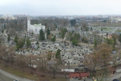 Bydgoszcz - cmentarz na ul. Artyleryjską  z drona - 2016