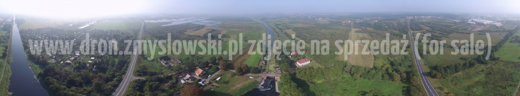Bydgoszcz - śluza na Osowej Górze z drona