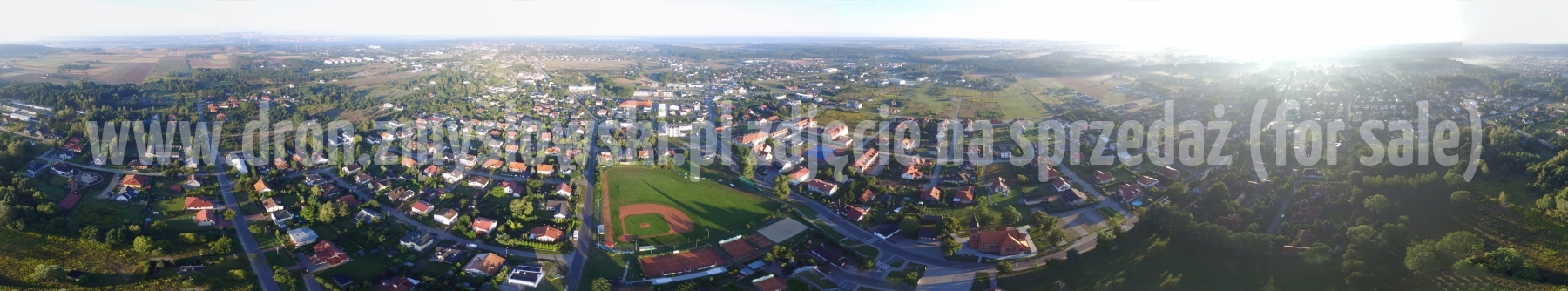 Stadion Dęby Osielsko z drona - 2016